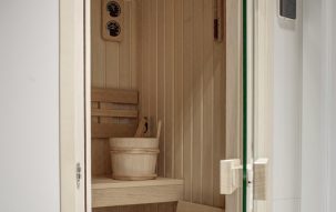 Sauna – healthcare interior design