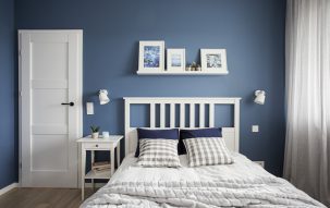 Blue is the new gray: Interior design ideas with blue