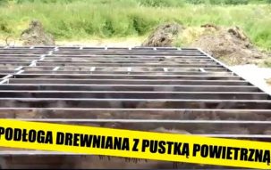 Podłoga na stropie drewnianym z pustką powietrzną. film z cyklu „stan surowy bez błędów”